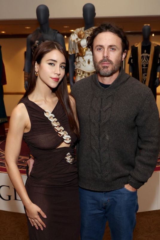 CAYLEE COWAN and Casey Affleck at Gladiator II Special Screening, Q&A and Reception in Los Angeles 10/18/2024