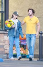 CAYLEE COWAN and Casey Affleck Leaves a Grocery Store in Los Feliz 10/18/2024