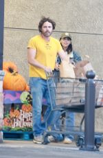 CAYLEE COWAN and Casey Affleck Leaves a Grocery Store in Los Feliz 10/18/2024