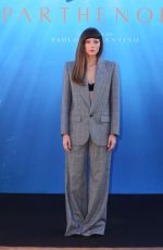 CELESTE DALLA PORTA at Parthenope Photocall at Hotel De la Ville in Rome 10/21/2024
