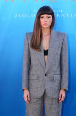 CELESTE DALLA PORTA at Parthenope Photocall at Hotel De la Ville in Rome 10/21/2024