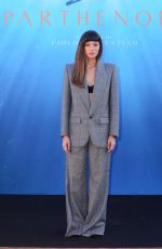 CELESTE DALLA PORTA at Parthenope Photocall at Hotel De la Ville in Rome 10/21/2024
