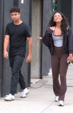 CHANDLER KINNEY and Brandon Armstrong Leaves DWTS Rehearsals in Los Angeles 10/16/2024