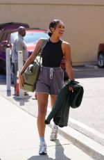 CHANDLER KINNEY Arrives at Dancing With The Stars Studio in Los Angeles 10/03/2024