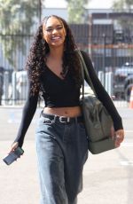 CHANDLER KINNEY Arrives at Rehearsals at Dancing With The Stars Studio in Los Angeles 10/25/2024