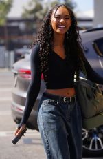 CHANDLER KINNEY Arrives at Rehearsals at Dancing With The Stars Studio in Los Angeles 10/25/2024