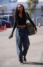 CHANDLER KINNEY Arrives at Rehearsals at Dancing With The Stars Studio in Los Angeles 10/25/2024