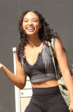 CHANDLER KINNEY at DWTS Practice at a Dance Studio in Los Angeles 10/05/2024