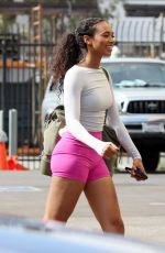 CHANDLER KINNEY Leaves Dancing With The Stars Practice at a Dance Studio in Los Angeles 10/26/2024