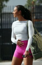CHANDLER KINNEY Leaves Dancing With The Stars Practice at a Dance Studio in Los Angeles 10/26/2024