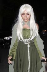 CHANTEL JEFFRIES Leaves a Halloween Party 10/25/2024