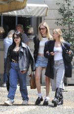 CHARA FERRAGNI and VERONICA FERRERO at LuBar in Milan 10/06/2024