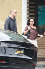 CHARLI XCX and George Daniel Out in Los Angeles 10/15/2024