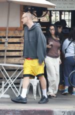 CHARLI XCX and George Daniel Out in Los Angeles 10/15/2024