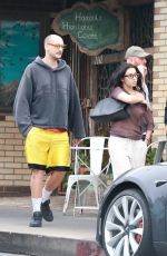 CHARLI XCX and George Daniel Out in Los Angeles 10/15/2024