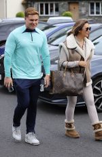 CHARLOTTE DAWSON and Matt Sarsfield Out in Lakes 10/04/2024