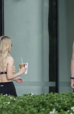 CHELSEA BECIROVIC out with Her Boyfriend Ivan Soldo at Broadbeach in Gold Coast 10/05/2024
