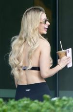 CHELSEA BECIROVIC out with Her Boyfriend Ivan Soldo at Broadbeach in Gold Coast 10/05/2024