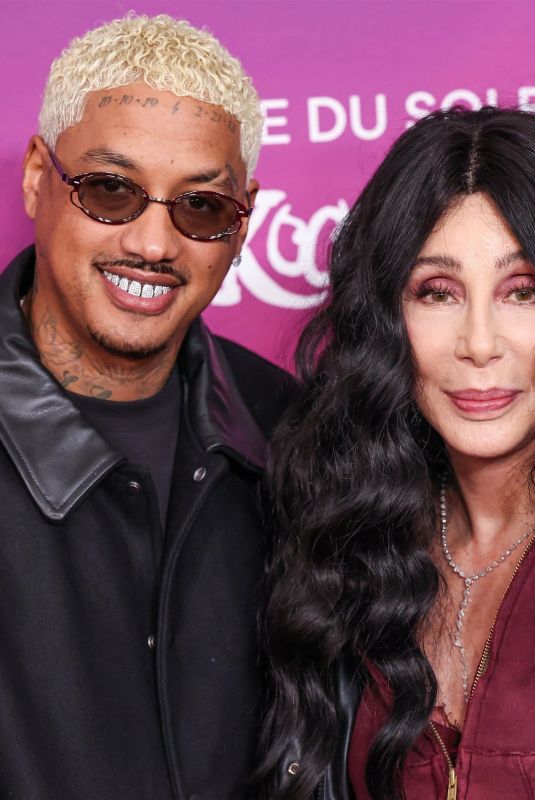 CHER and Alexander Edwards at Cirque du Soleil
