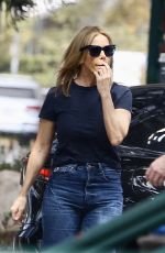 CHERYL HINES Stopping by a House After a Stop at Starbucks in Malibu 10/04/2024