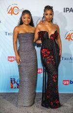 CHLOE and HALLE BAILEY at Chrysalis Butterfly Ball in Los Angeles 10/26/2024