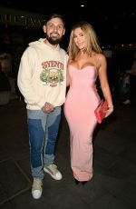 CHLOE FERRY Arrives at The Ivy Restaurant in Manchester 10/25/2024
