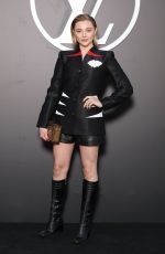 CHLOE MORETZ at Louis Vuitton SS25 Fashion Show in Paris 10/01/2024