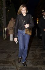 CHLOE MORETZ Leaves Her Hotel at PFW in Paris 09/30/2024