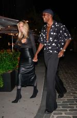 CHLOE SIMS and Vas J Morgan Leaves Their Hotel in New York 10/13/2024