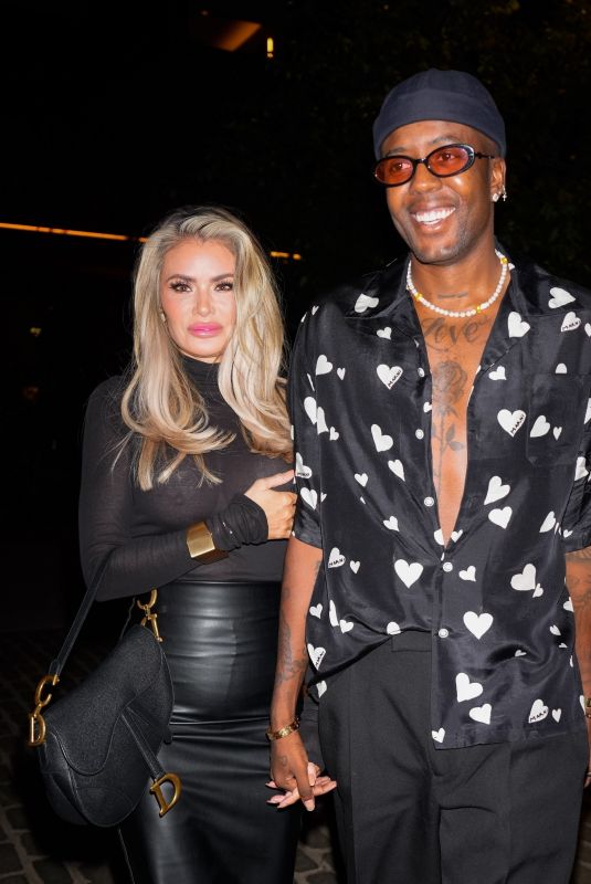 CHLOE SIMS and Vas J Morgan Leaves Their Hotel in New York 10/13/2024