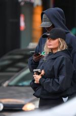 CHLOE SIMS and Vas J Morgan Out in New York 10/10/2024