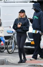 CHLOE SIMS and Vas J Morgan Out in New York 10/10/2024
