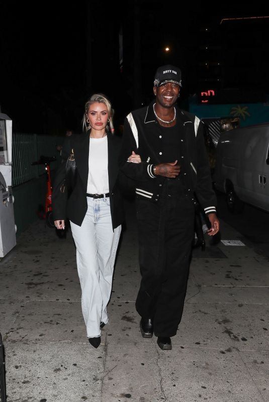 CHLOE SIMS Arrives at Paris Hilton