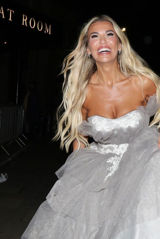 CHRISTINE MCGUINNESS Leaves Pride of Britain Awards 2024 in London 10/21/2024