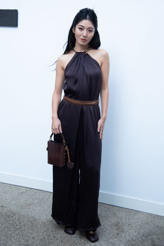 CHRISTINE SUN at Stella McCartney Womenswear Spring-Summer 2025 Show at Paris Fashion Week 09/30/2024