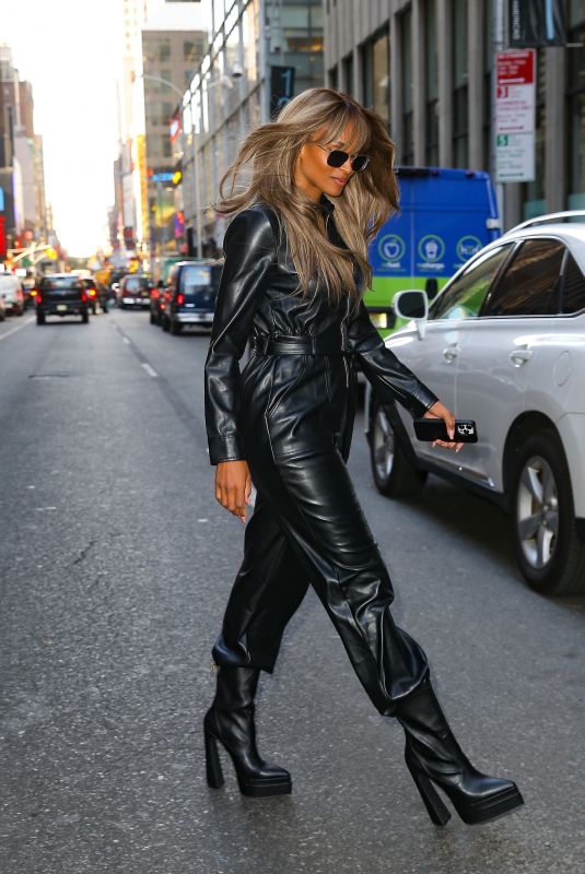 CIARA Out and About in New York City 10/28/2024