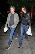 CINDY CRAWFORD and Rande Gerber Leaves Cloud 23 Event at Bar Marmont in Los Angeles 10/10/2024
