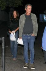 CINDY CRAWFORD and Rande Gerber Leaves Cloud 23 Event at Bar Marmont in Los Angeles 10/10/2024