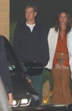 CINDY CRAWFORD Out for Dinner at Nobu in Malibu 10/04/2024