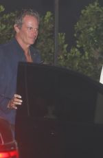 CINDY CRAWFORD Out for Dinner at Nobu in Malibu 10/04/2024
