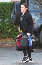 COLEEN ROONEY Arrives at a Workout at Her Local Gym in Wilmslow 10/22/2024