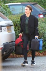 COLEEN ROONEY Arrives at a Workout at Her Local Gym in Wilmslow 10/22/2024
