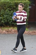 COLEEN ROONEY Arrives for Her Gym Session in Wilmslow 10/29/2024