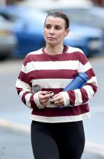COLEEN ROONEY Arrives for Her Gym Session in Wilmslow 10/29/2024