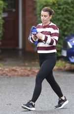 COLEEN ROONEY Arrives for Her Gym Session in Wilmslow 10/29/2024