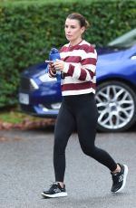 COLEEN ROONEY Arrives for Her Gym Session in Wilmslow 10/29/2024
