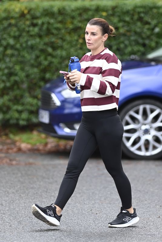 COLEEN ROONEY Arrives for Her Gym Session in Wilmslow 10/29/2024