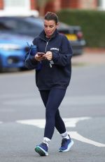 COLEEN ROONEY Out in Sporty Attire in Cheshire 10/10/2024