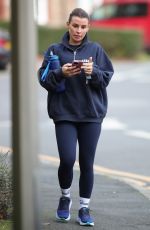 COLEEN ROONEY Out in Sporty Attire in Cheshire 10/10/2024