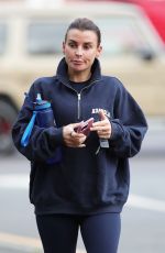 COLEEN ROONEY Out in Sporty Attire in Cheshire 10/10/2024